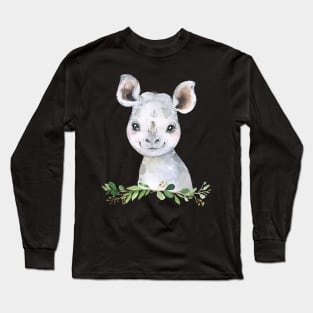 Baby Rhino Long Sleeve T-Shirt